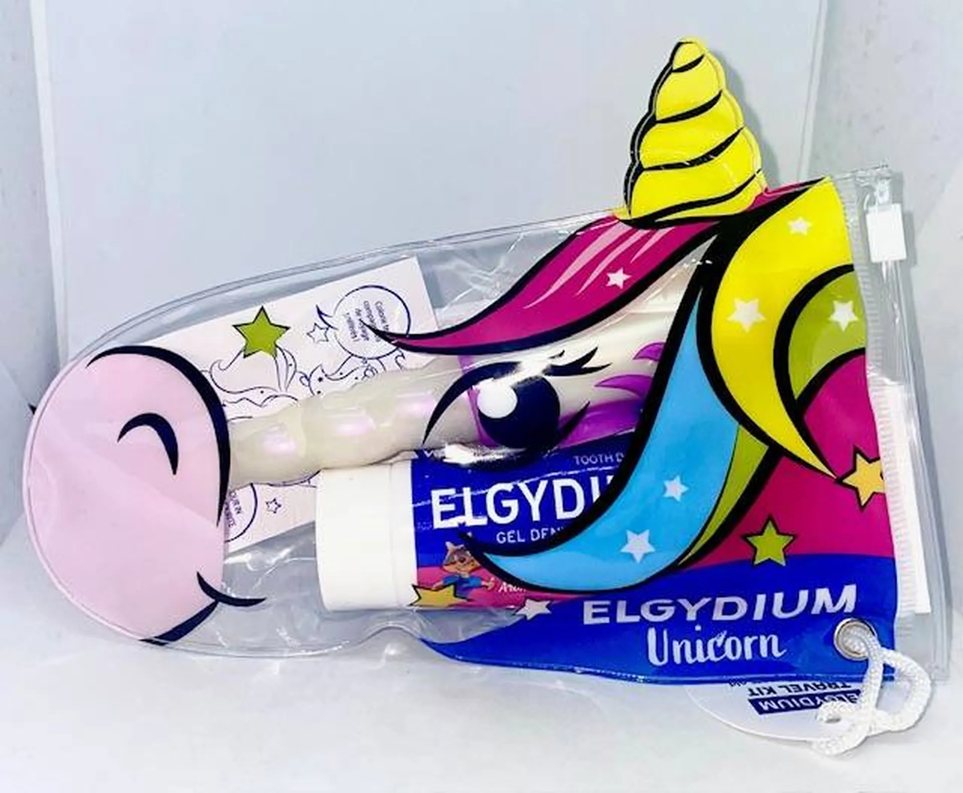 Elgydium brosse a dent pour les enfants ( licornes, requin ,anti-plaques) a la pharmacie du petit Bosquet 13012
