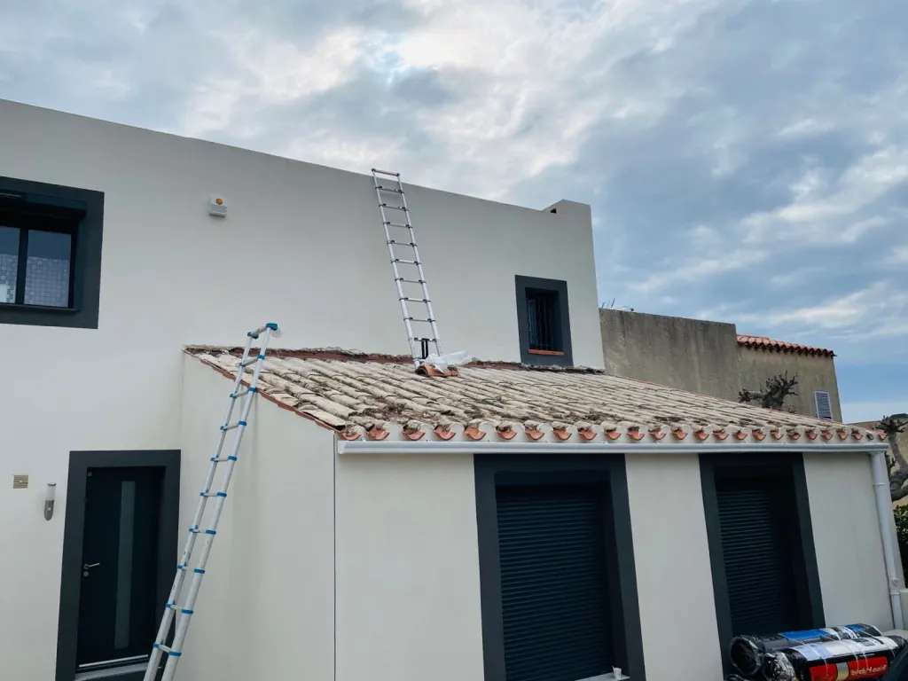 Changement d’une toiture de maison avec isolation sur Aix en Provence.