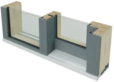 Nos levant coulissants SUMITH mixte bois alu fabriqués par PIERRET