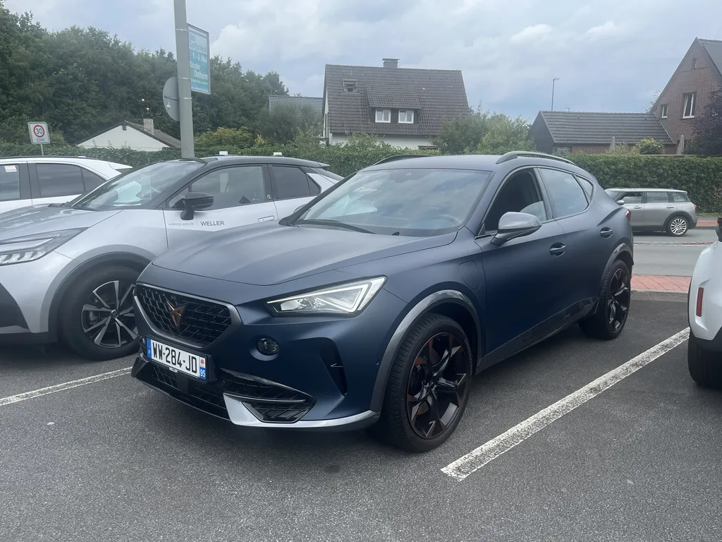 Cupra Formentor VZ occasion Allemagne importée par Asphalte Diffusion Bordeaux, version sport haut de gamme