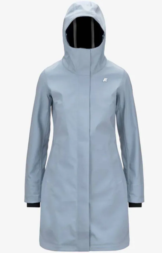 parka mi-longue Stephy Blue pour femme à Dieppe 
