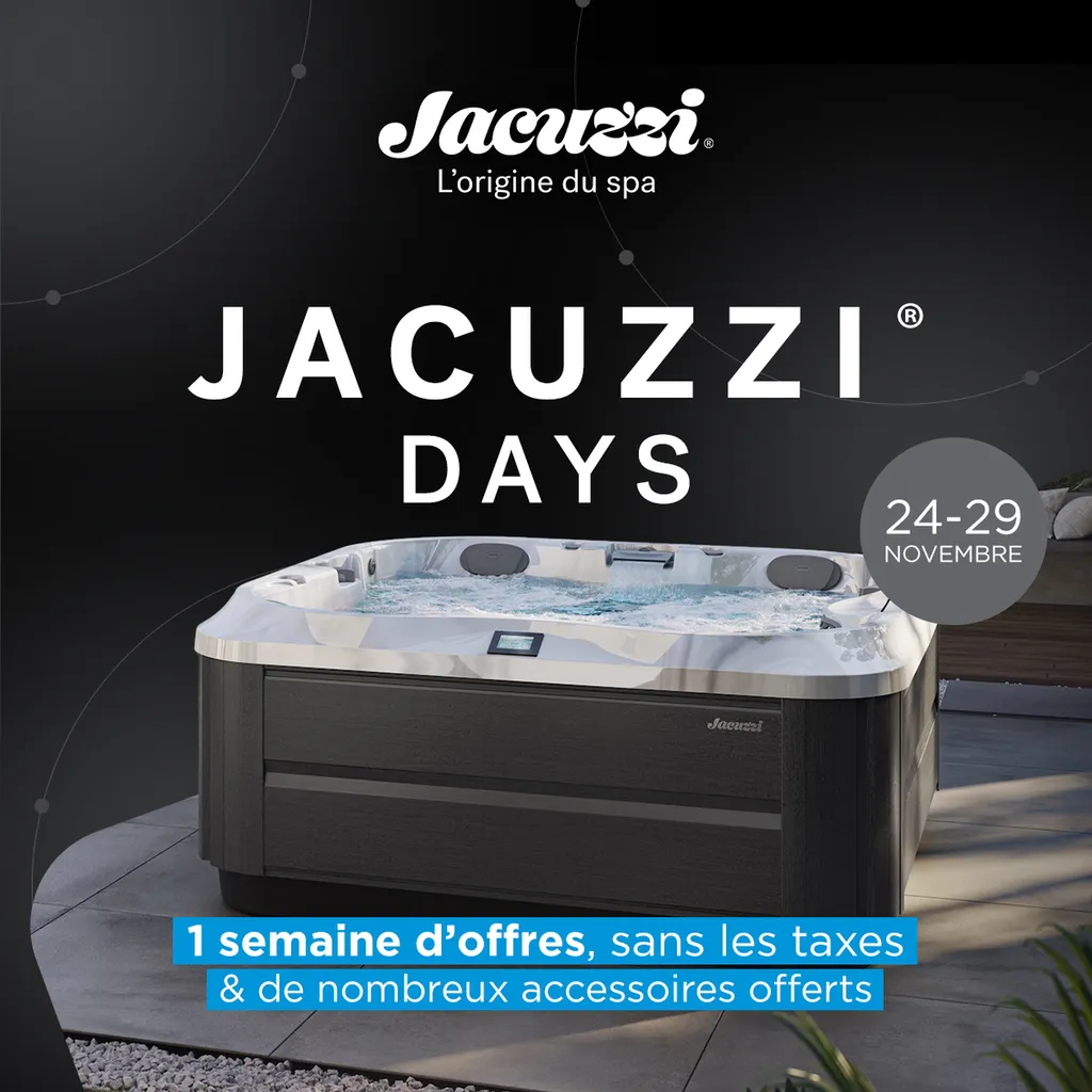Promo spa Black Friday Jacuzzi - Promo spa Black Friday Ambiance Spa Jacuzzi Valence