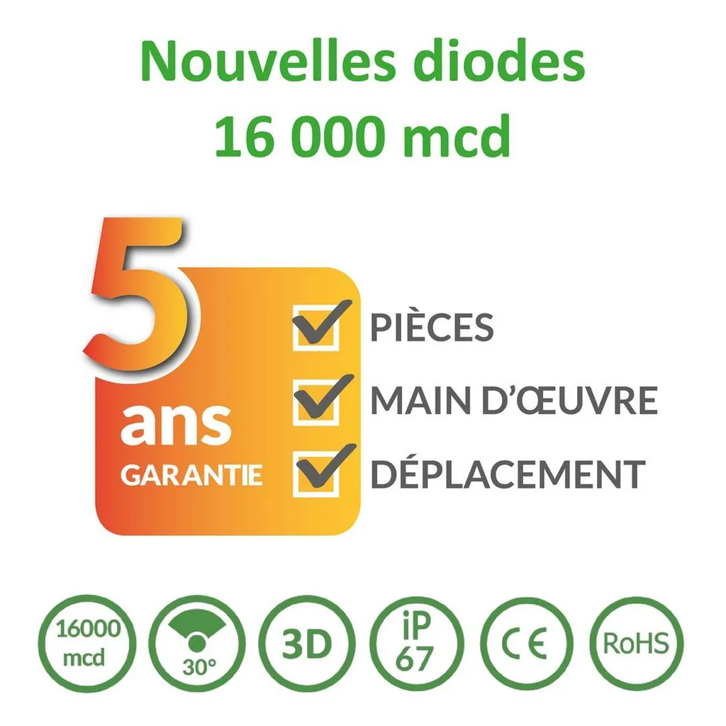 croix de pharmacie à diodes martigues