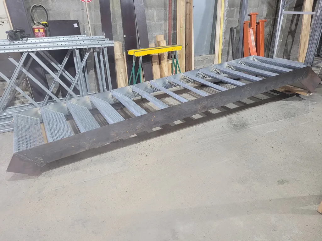 mise en place d'un escalier sur mesure à bordeaux 