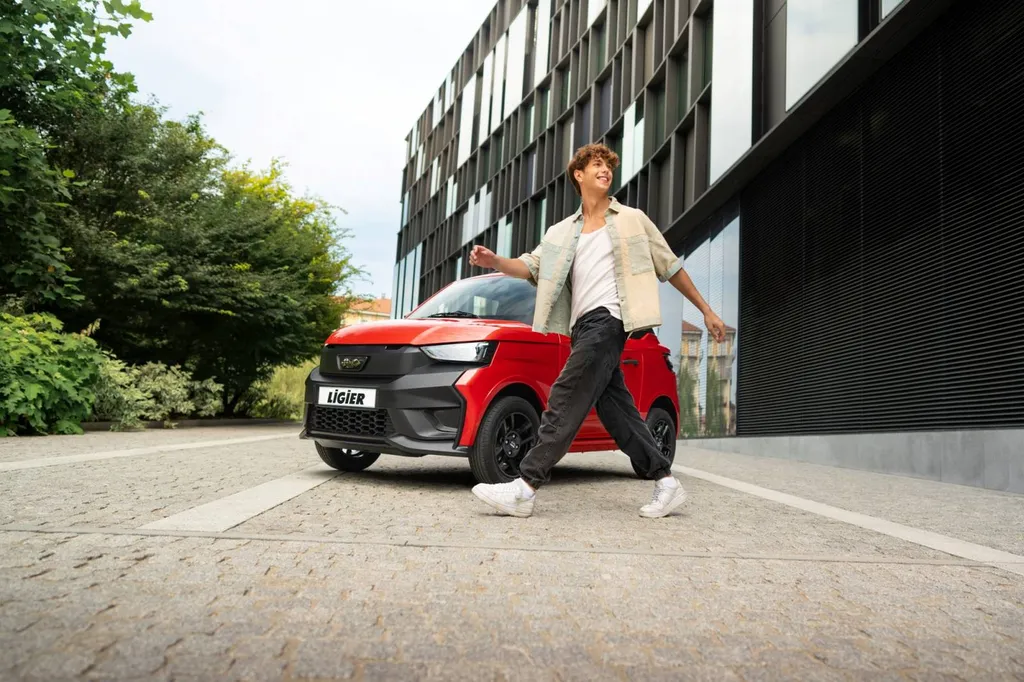 Voiture sans permis Ligier à Marignane
