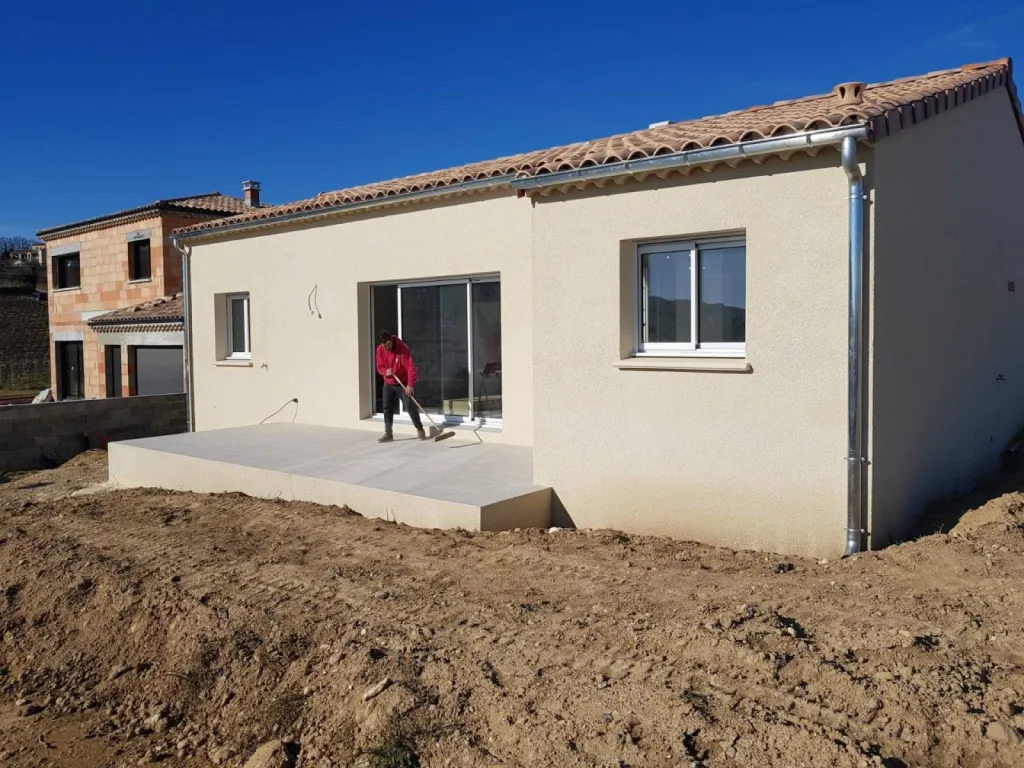 Autre point de vu de ce chantier.