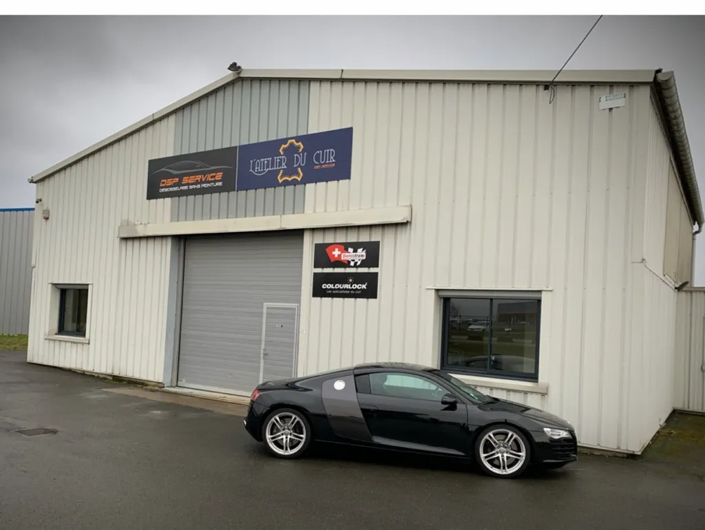 Repigmentation des cuirs d’une Audi R8 - Le Mans (72)