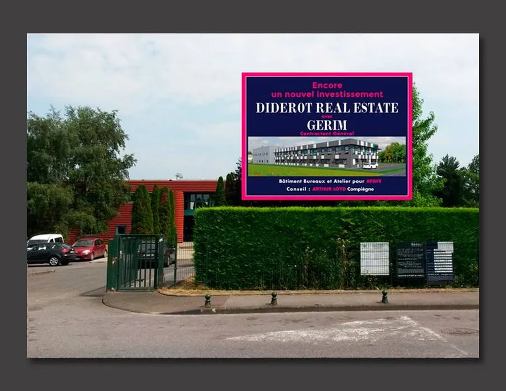 panneau de chantier 4x3