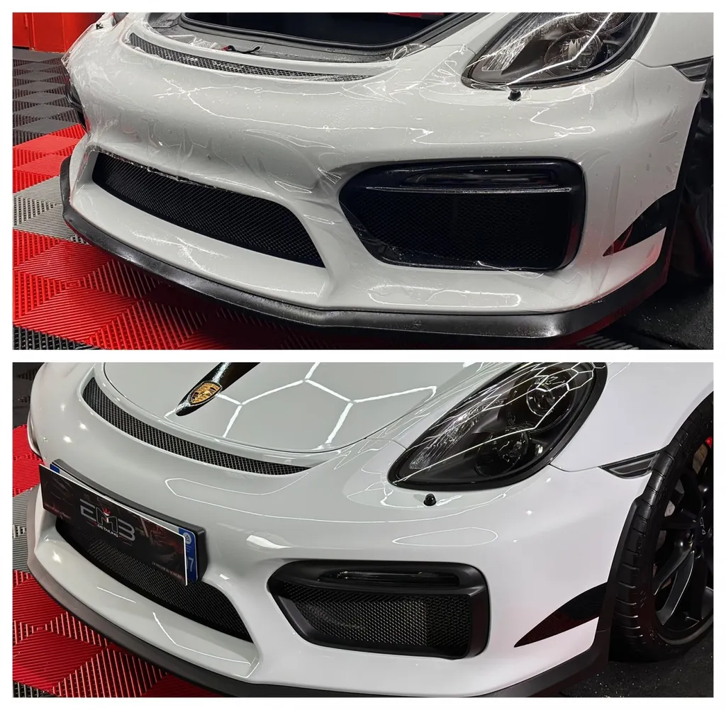 la meilleure protection carrosserie PPF voiture protection carrosserie Lyon Porsche GT4