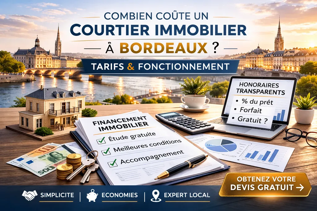 Combien coûte un courtier immobilier à Bordeaux ? Tarifs & fonctionnement