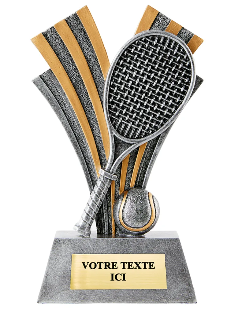 TROPHEE SILHOUETTE TENNIS REF.G3554 POUR COMPETITIONS ET TOURNOI DE TENNIS