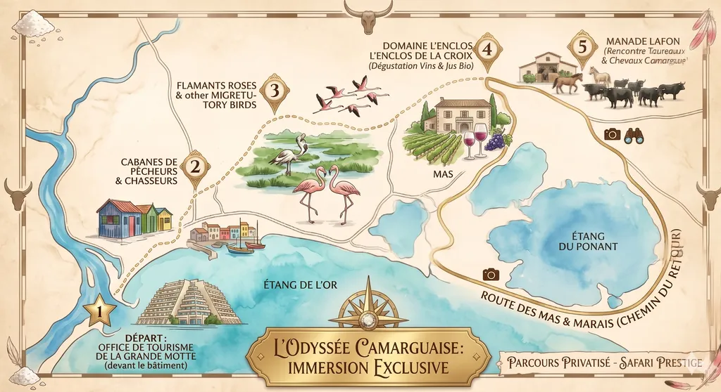 Excursions et circuit safari en 4x4 en famille, amis ou groupe  à la découverte de la Grande Motte 