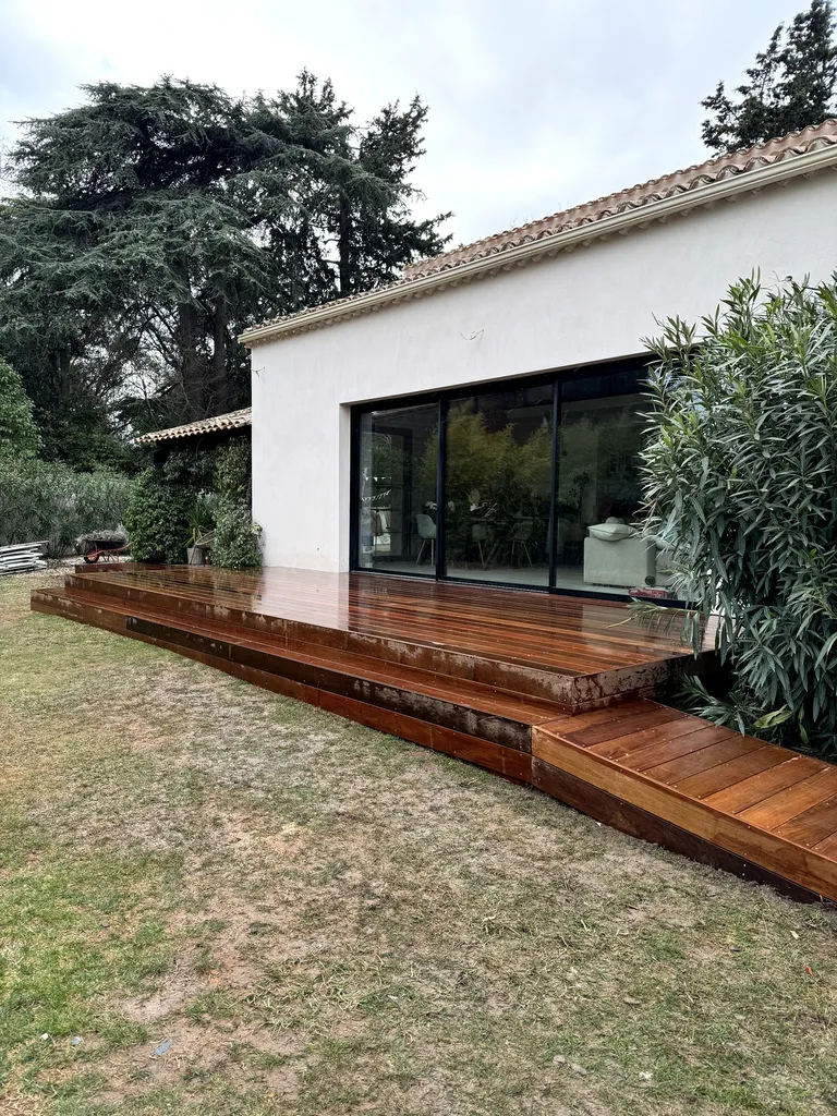 Terrasse a Poussan 50m² 