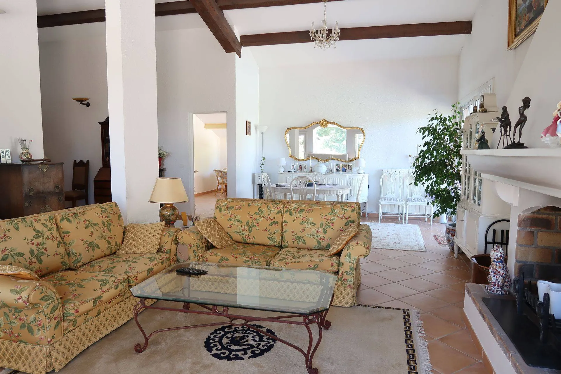 Cassis Villa vue mer avec piscine, studio indépendant et garage dans parc sécurisé avec tennis