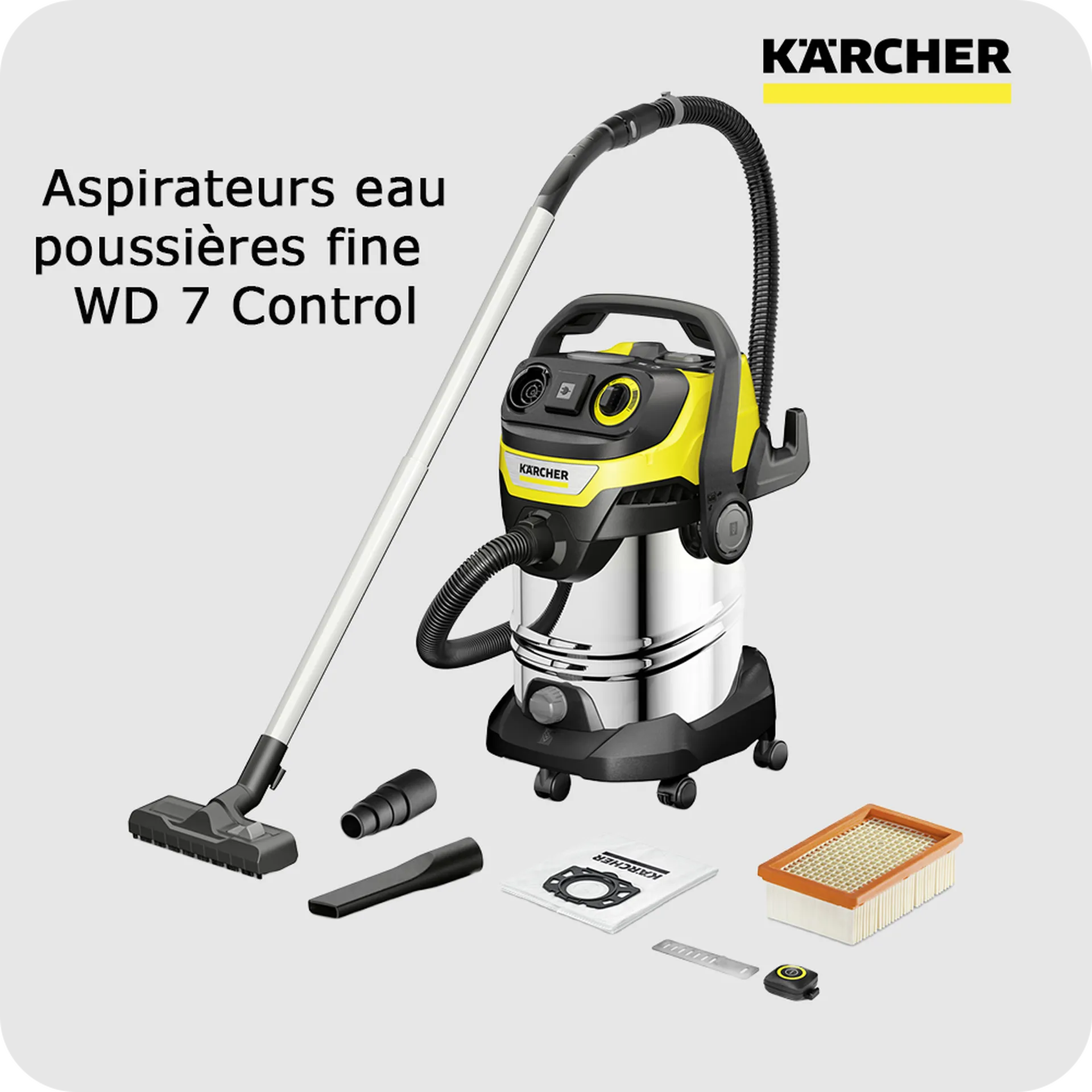 Aspirateurs eau et poussières  WD 7 Control P S 30635T - Kärcher
