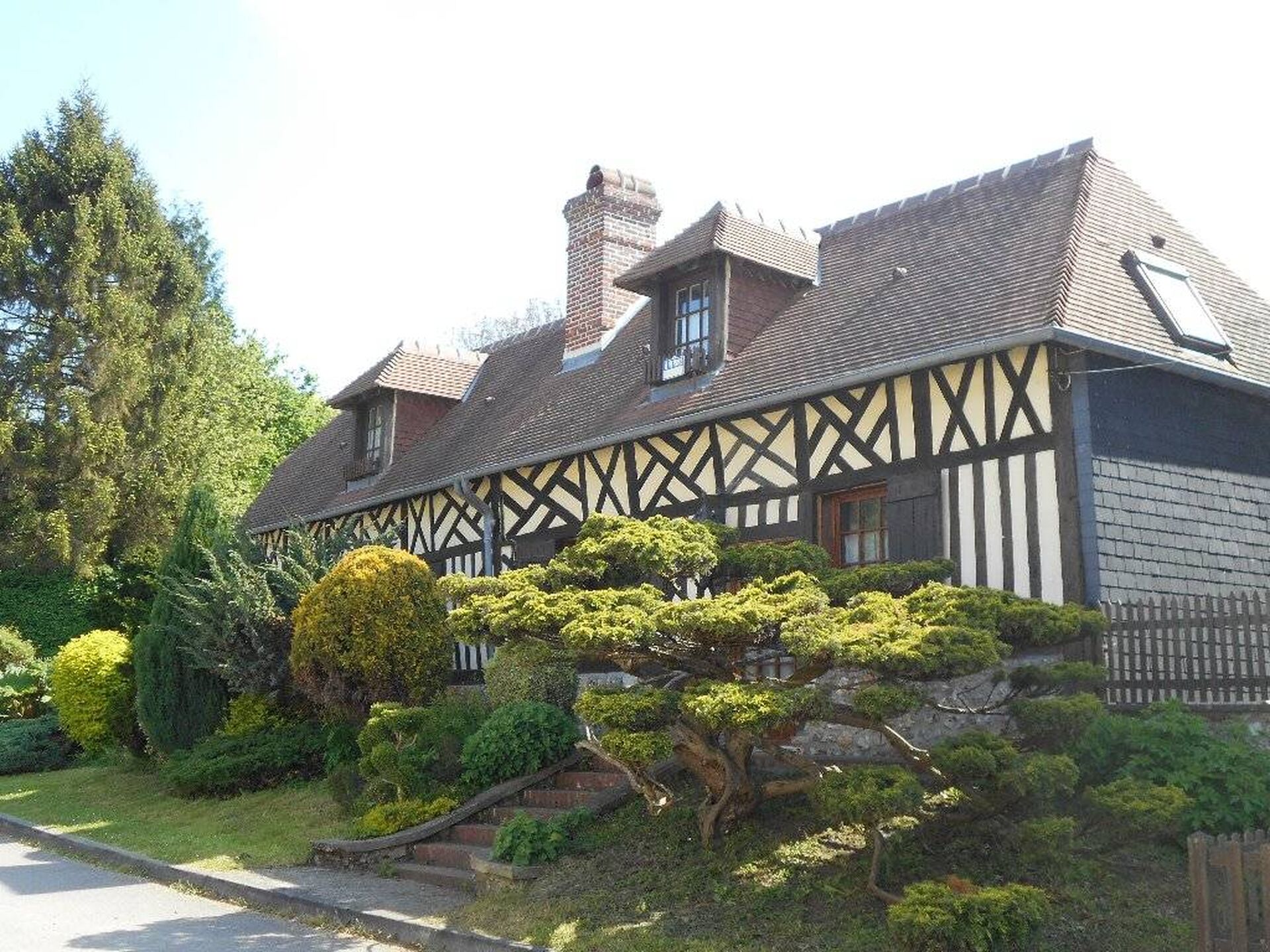 ACHETEZ UNE MAISON A PANS DE BOIS A 30 MINUTES DE DEAUVILLE 14800