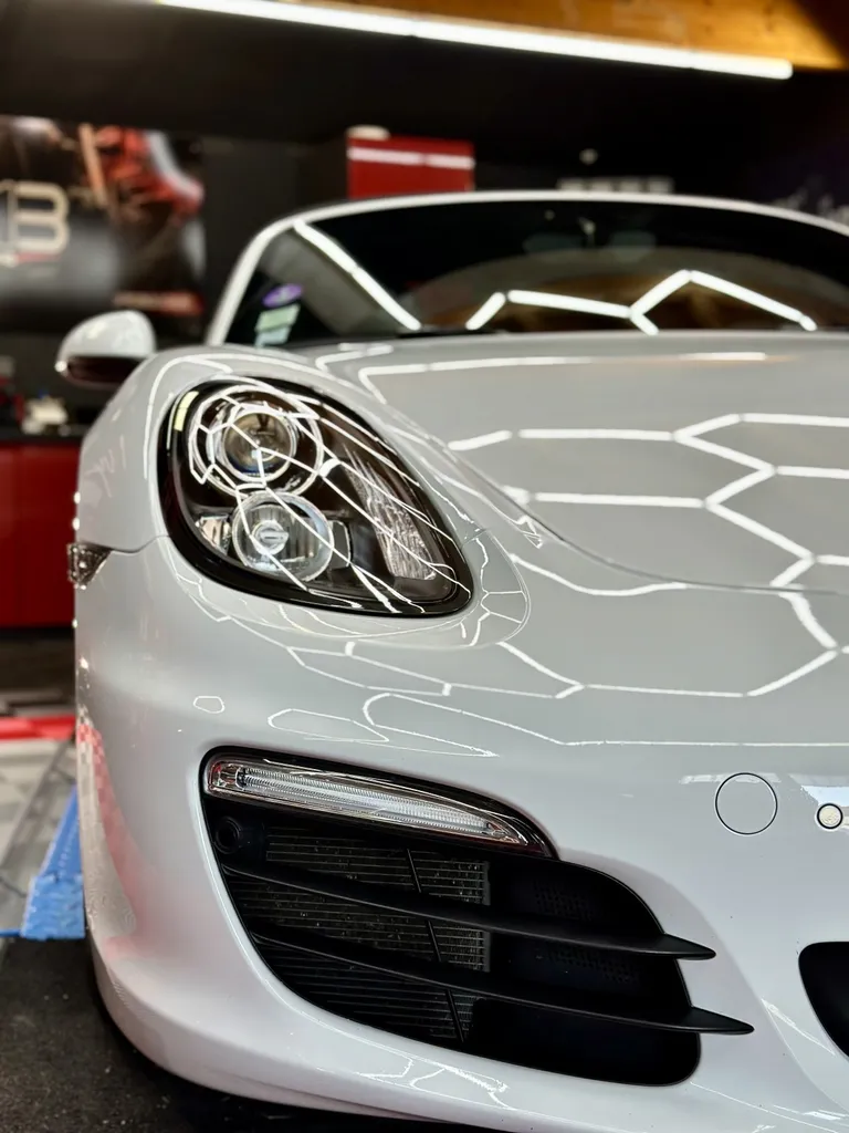 protection carrosserie DETAILING film de protection PPF Lyon Porsche Boxster