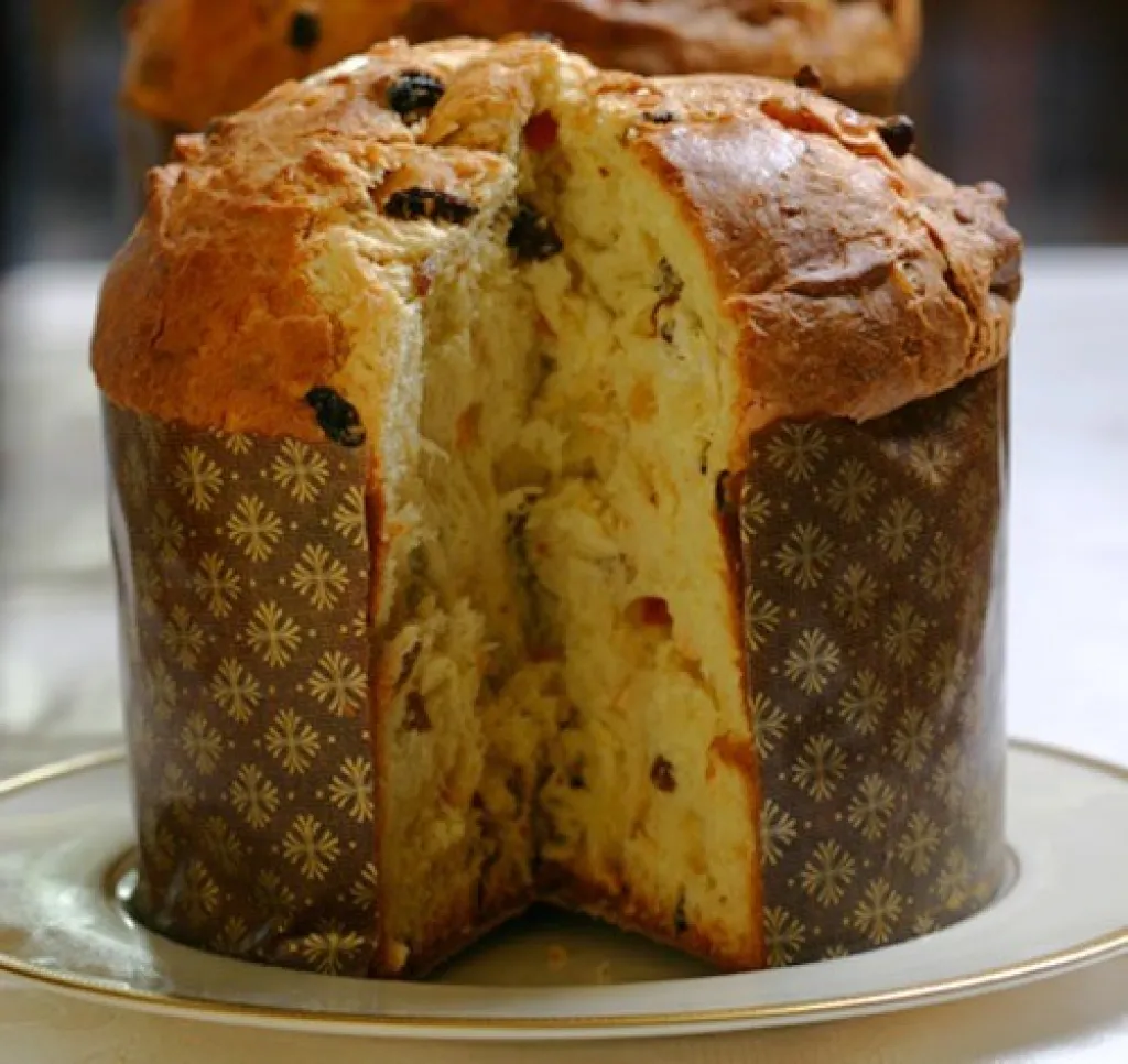 panettone, brioche typique de Noël