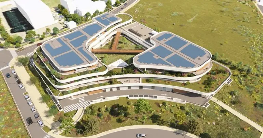 Aménagement d'un bâtiment en construction : création de cabinets médicaux, de bureaux et d'espaces liés à l'activité d'EnSanté
