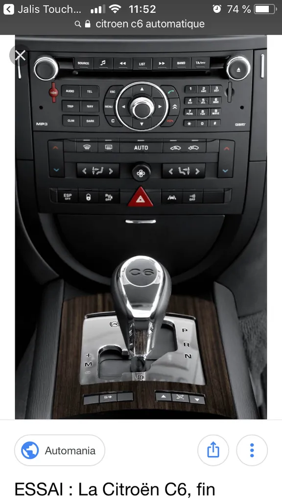 Vidange de boîte automatique pour voiture récente Citroën à Montpellier