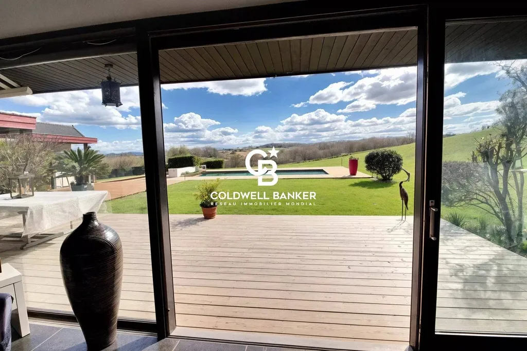 Maison d’architecte à vendre à 30 minutes de Bordeaux - vue panoramique et parc arboré