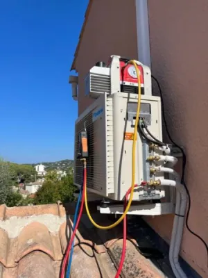 mise en service clim daikin mougins 