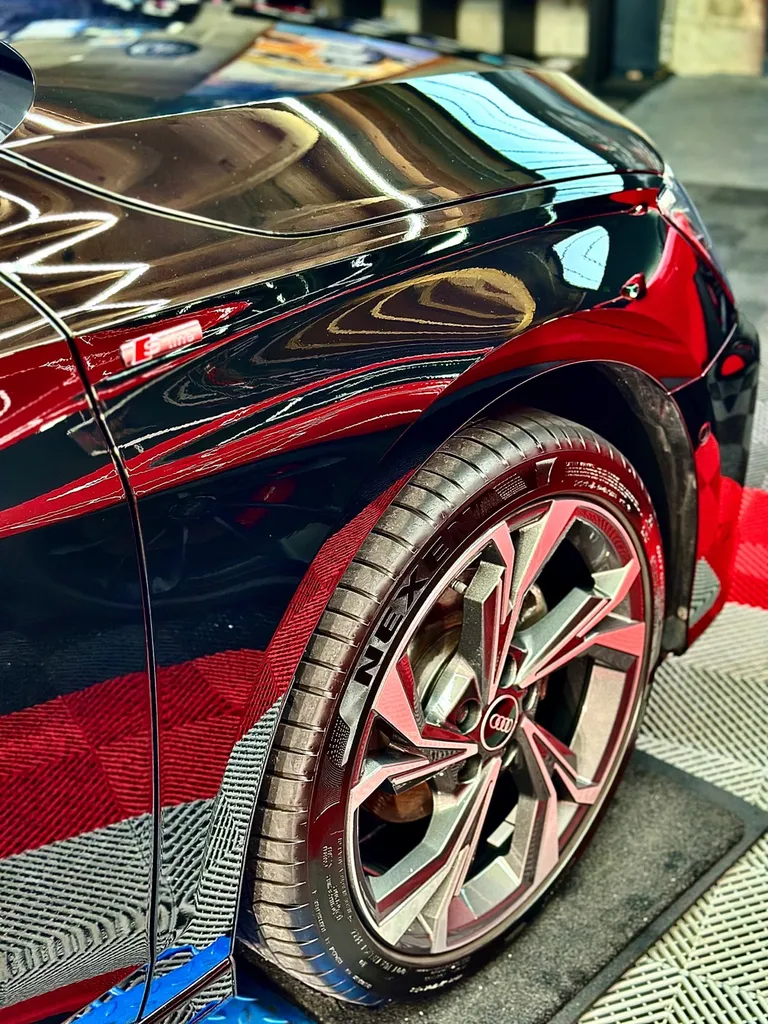 centre de DETAILING Lyon traitement céramique carosserie et jantes Audi A3