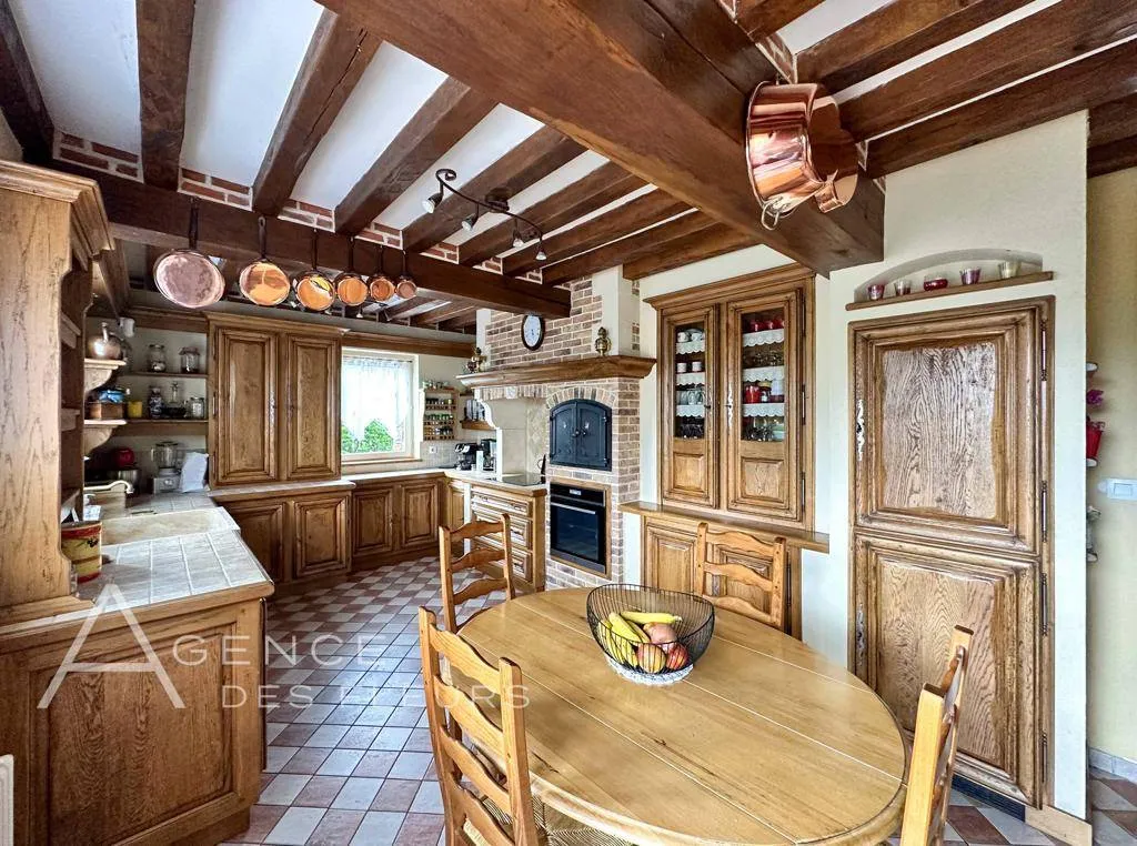 A saisir charmante maison normande de 6 pièces avec dépendance sur la commune de TOURVILLE LA CAMPAGNE