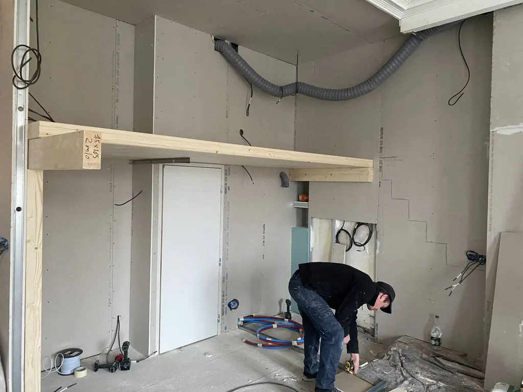 Montage de la mezzanine par Probatis 
