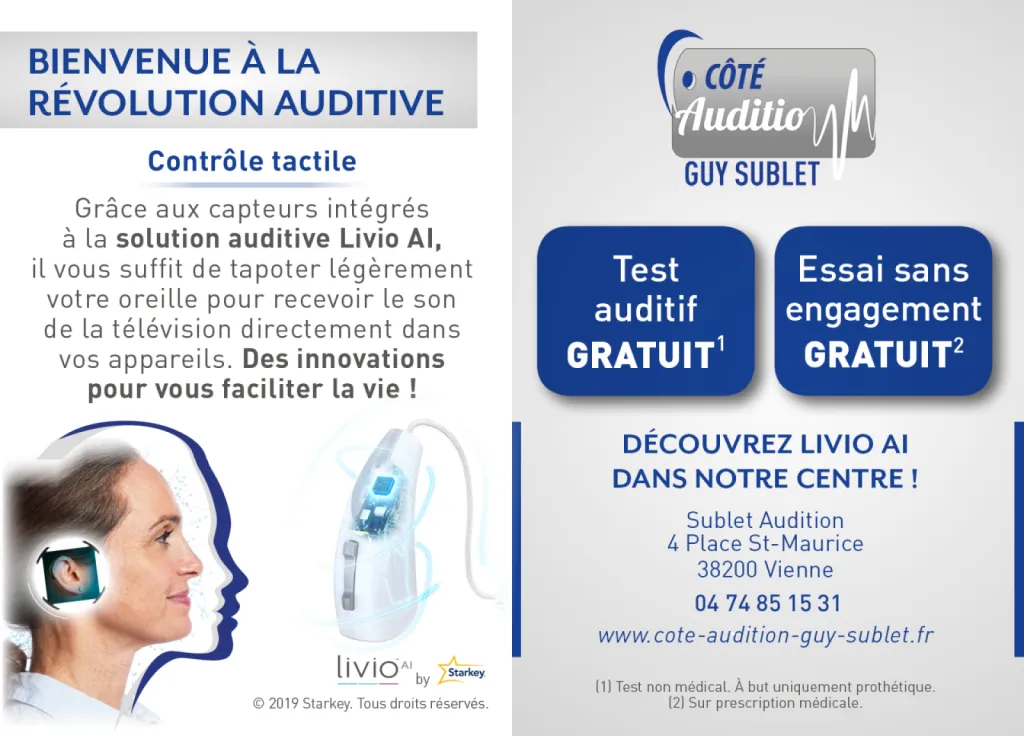 Découvrez la fonctionnalité contrôle tactile de Livio AI dans notre centre !