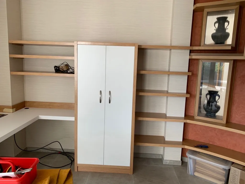 etageres en chene pour pmr sur Gujan mestras