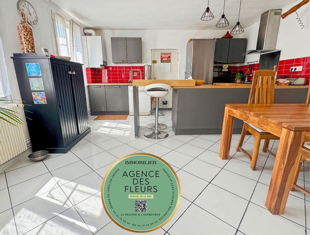 A vendre maison avec jardin sur la commune de CAUDEBEC LES ELBEUF 76320