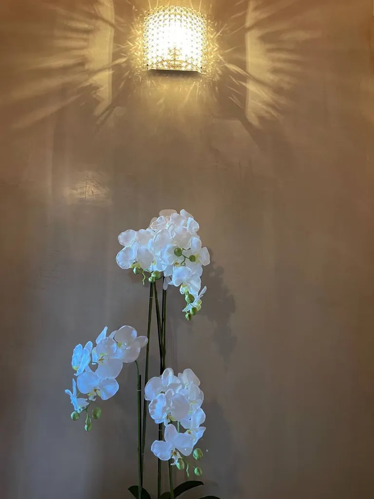 MUR EN TADELAKT TERRE DU MONDE DANS VILLA SITUEE DANS LE VAR