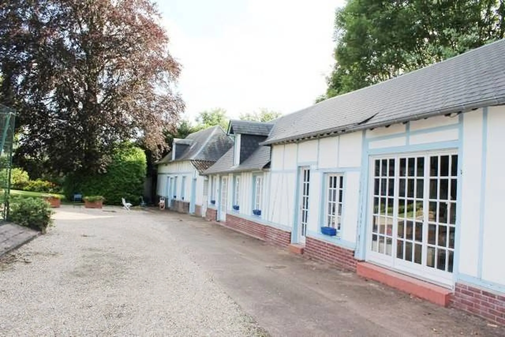 Visite villa normande à colombages proche de Pont-Audemer 27500