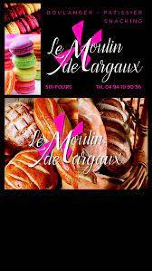 boulangerie et pâtisserie boulevard Kennedy à Six Fours Le moulin de Margaux