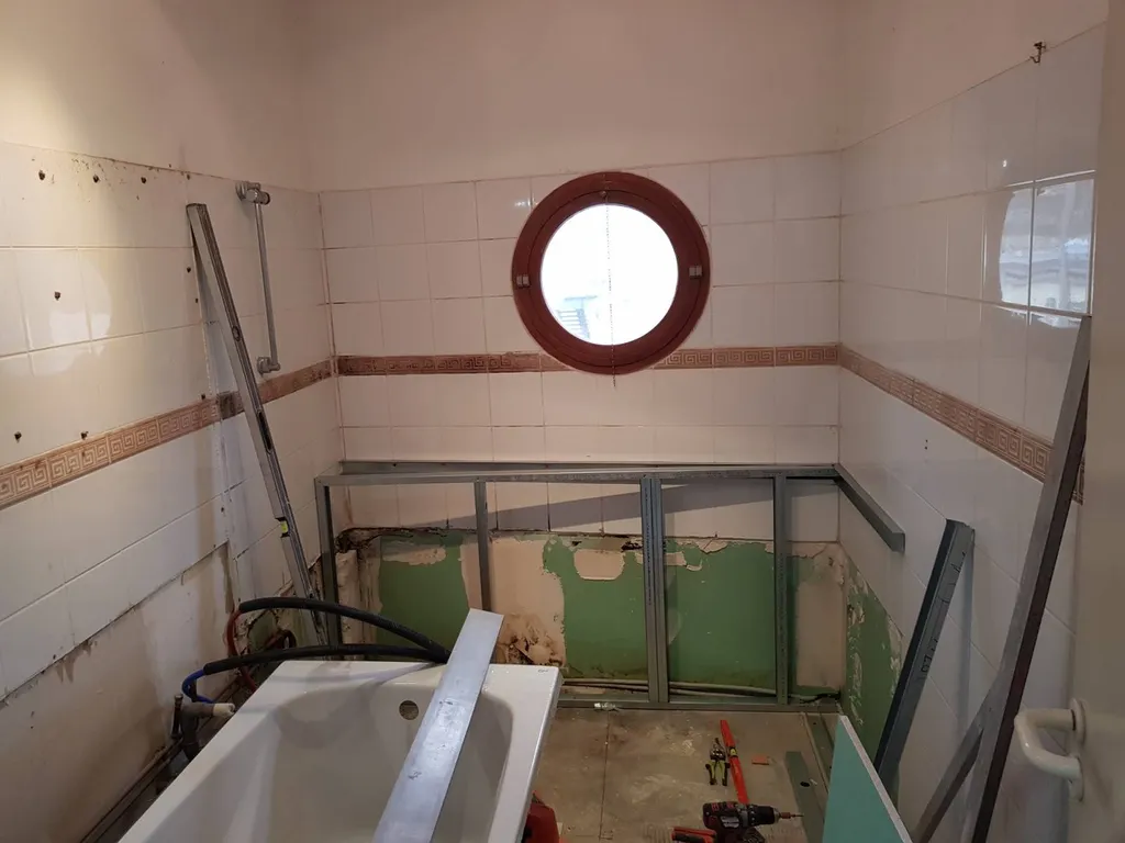 Rénovation salle de bains cauderan