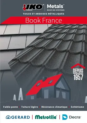 Book Tuiles et Ardoises IKO Metals 2026 Light