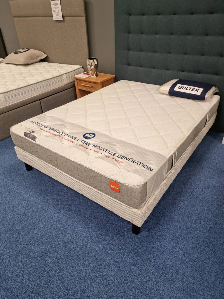 Vente d'un matelas Bultex gamme TOURBILLON avec la technologie Nano