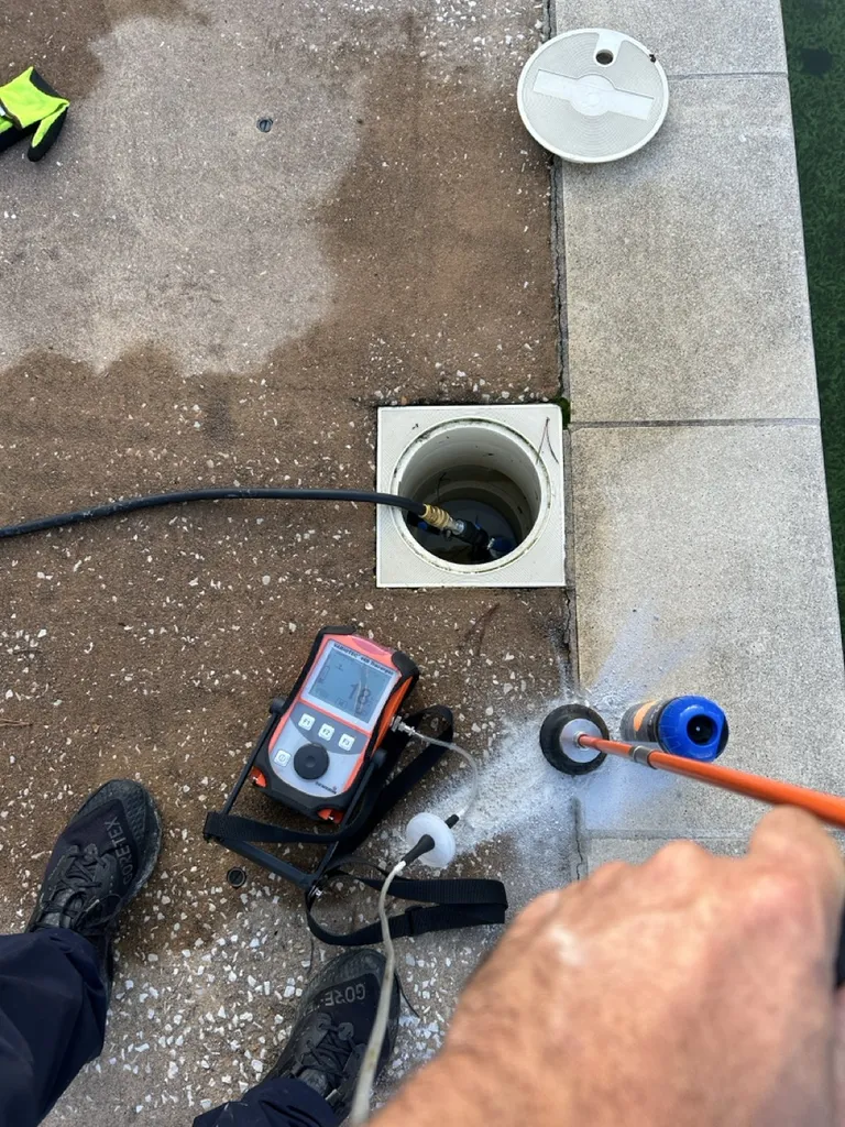 recherche fuite piscine gaz