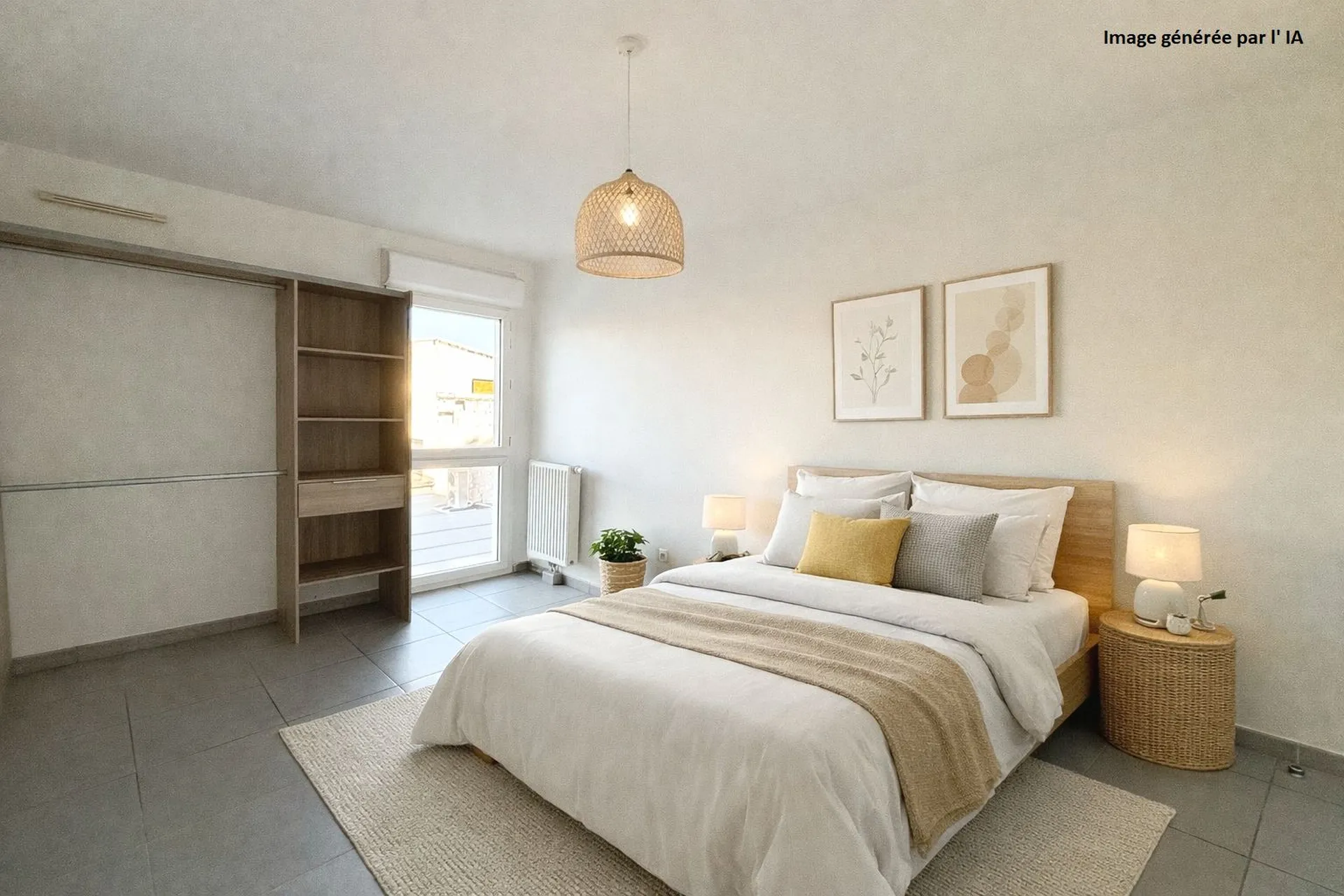 T2 quartier la Capelette - lumineux, vue dégagée