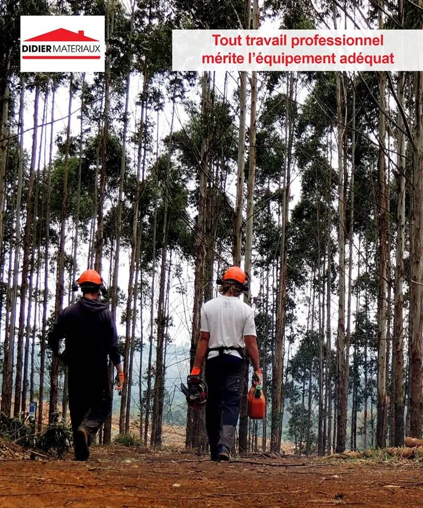 Travailler avec du bois pas besoin de bucheron demander didier materiaux Drôme