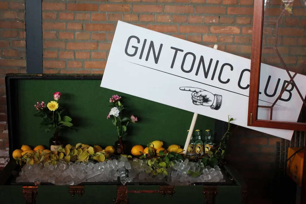 bar à cocktails, gin tonic pour mariage à Lyon