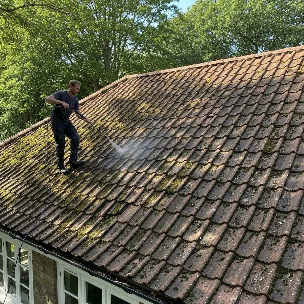 Nettoyer et démousser une toiture ancienne pour prolonger sa durée de vie à Dax et Capbreton