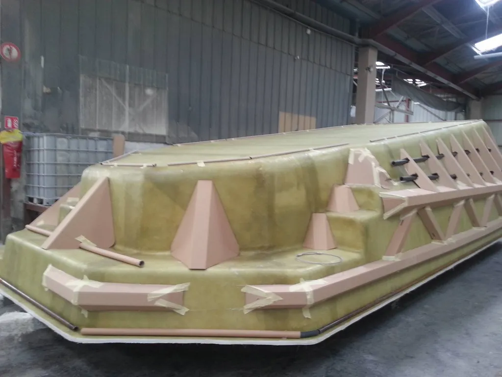 Fabrication d'une coque 2