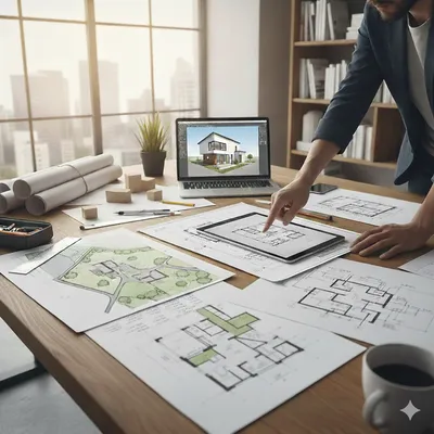 Les différents types de plans d’architecte indispensables pour concevoir, aménager et réussir votre projet de maison ou d’appartement