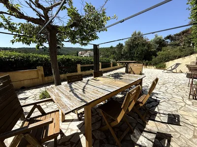 Maison provençale vue mer — Les Issambres, plage de la Gaillarde à pied