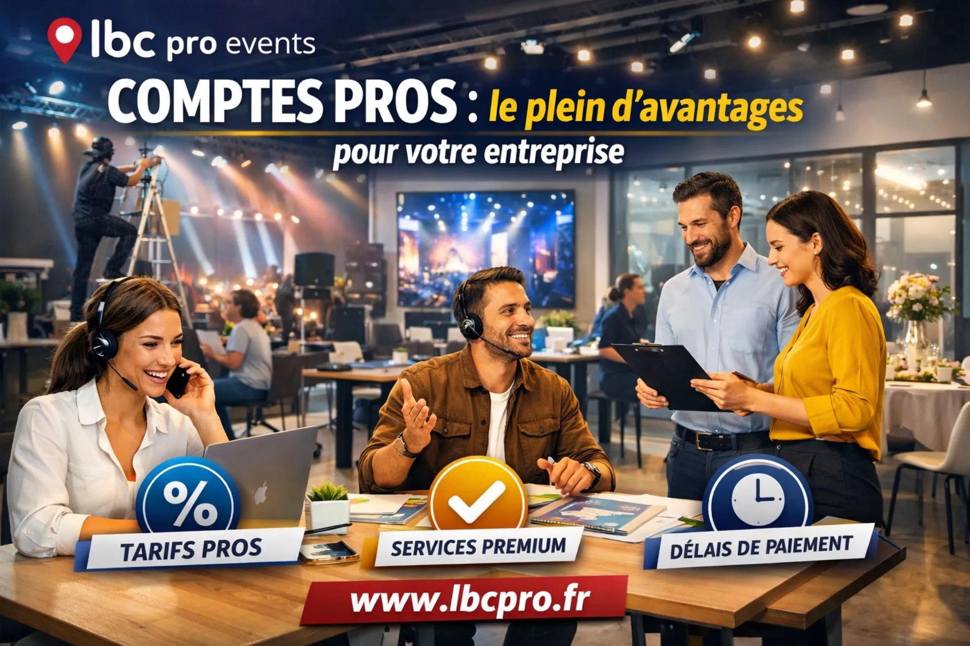 location de matériel éclairage pour soirées à six fours dans le var