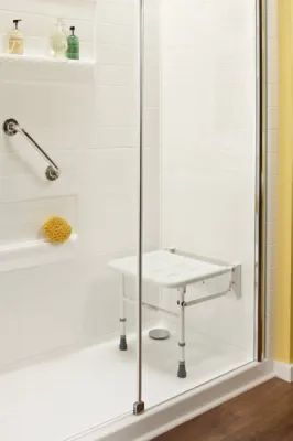 Remplacement baignoire par douche senior sécurisée Le Pontet Vaucluse (84)