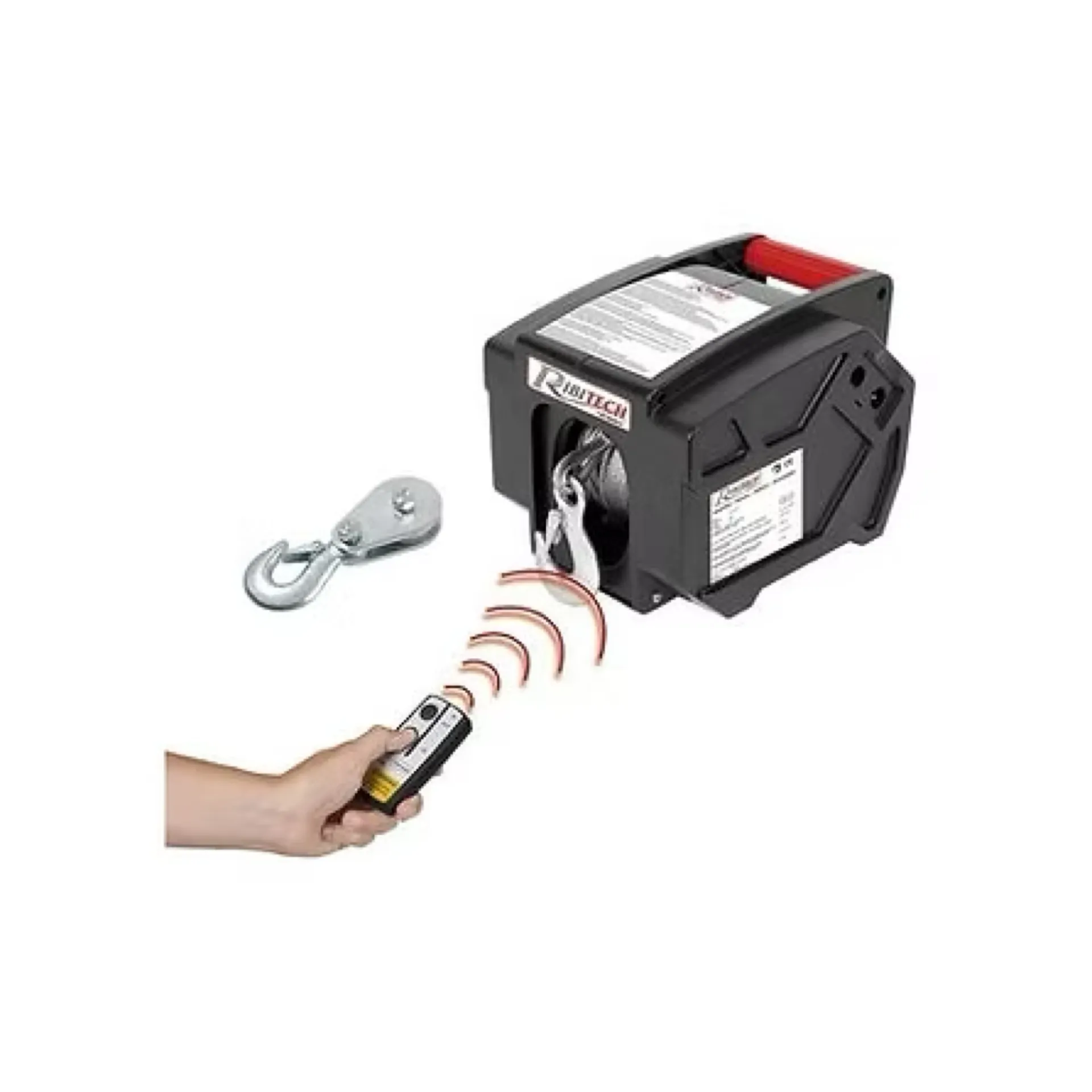 TREUIL ELECTRIQUE 12V 1800 KGS