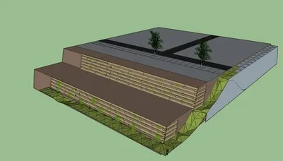 Etude de réalisation pour soutènement en bois à Nice